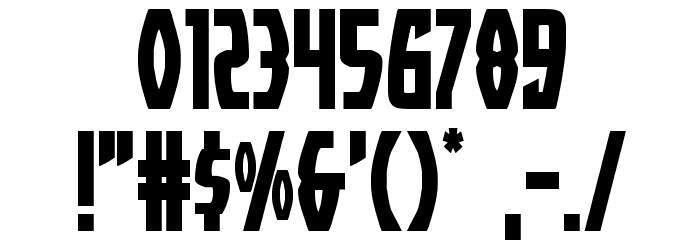 Yankee Clipper Regular Font OTHER CHARS