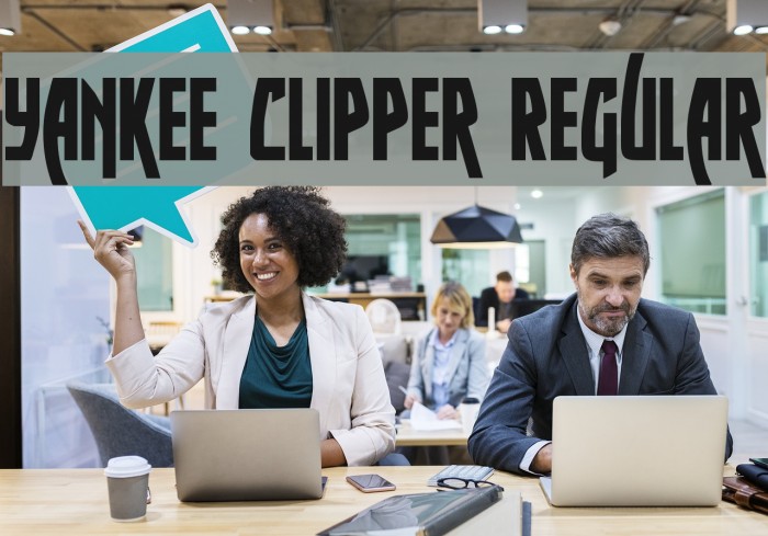 Yankee Clipper Regular Font examples