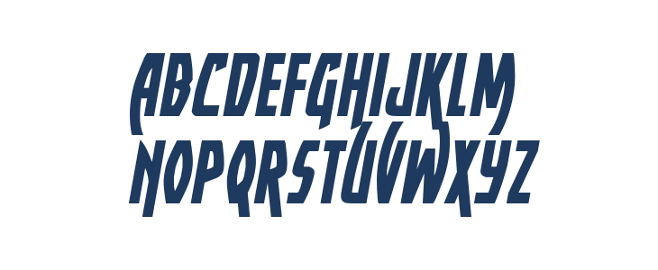 Yankee Clipper Semi-Italic Lowercase
