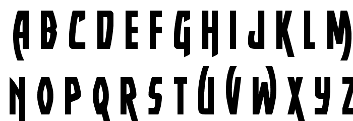 Yankee Clipper Title Font LOWERCASE