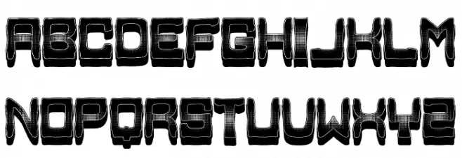 Yankee Regular Шрифта ВЕРХНИЙ