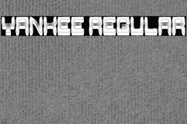 Yankee Regular Font examples