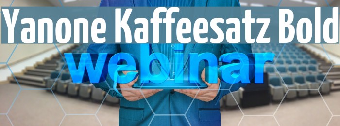Yanone Kaffeesatz Bold Font examples