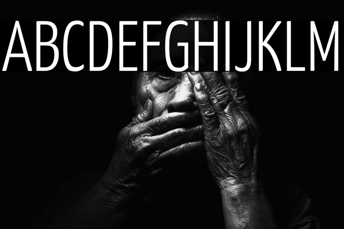 Yanone Kaffeesatz Light Example 1