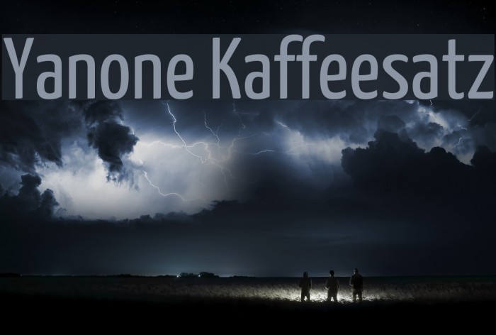 yanone kaffeesatz keynote download