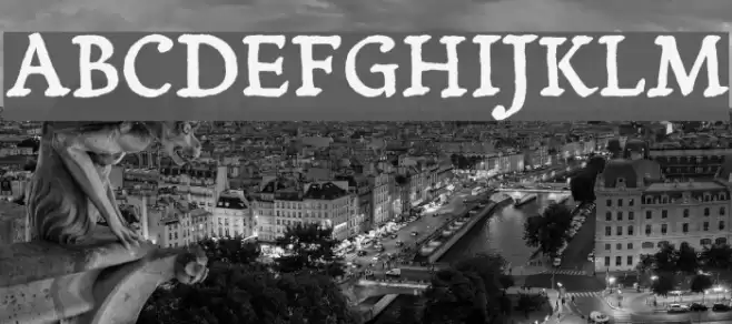 Yanone Tagesschrift Font examples