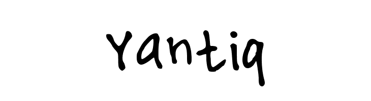 Yantiq Font