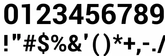 Yantramanav Bold Font OTHER CHARS