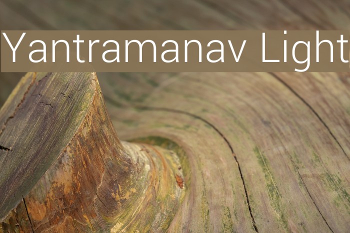 Yantramanav Light Font examples