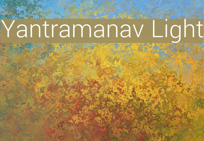 Yantramanav Light Font examples
