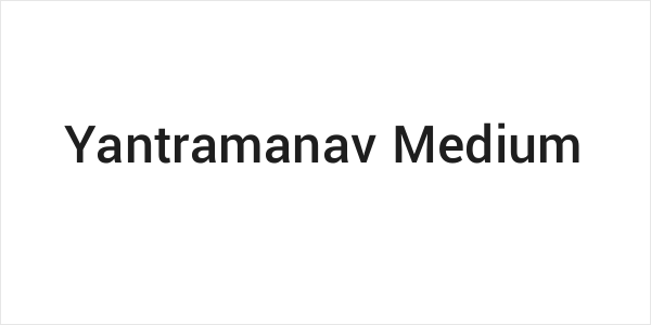 Yantramanav Medium Logo