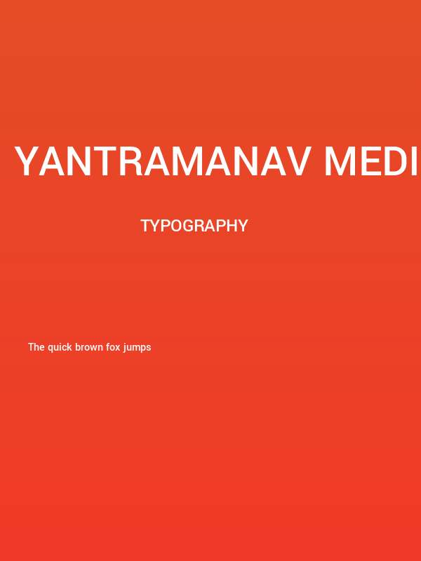 Yantramanav Medium Poster