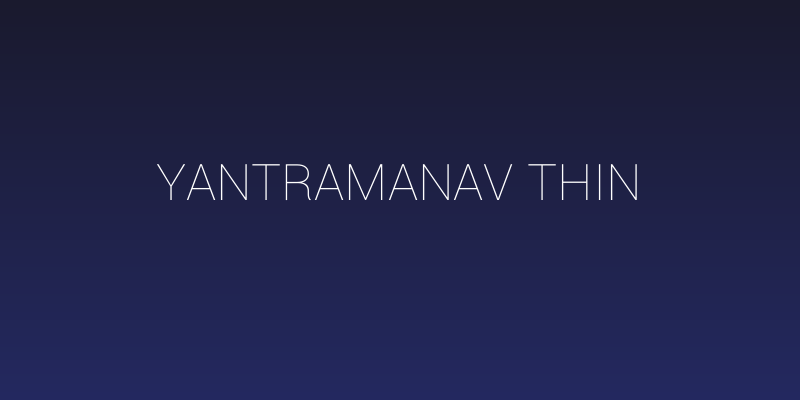Yantramanav Thin Social Header