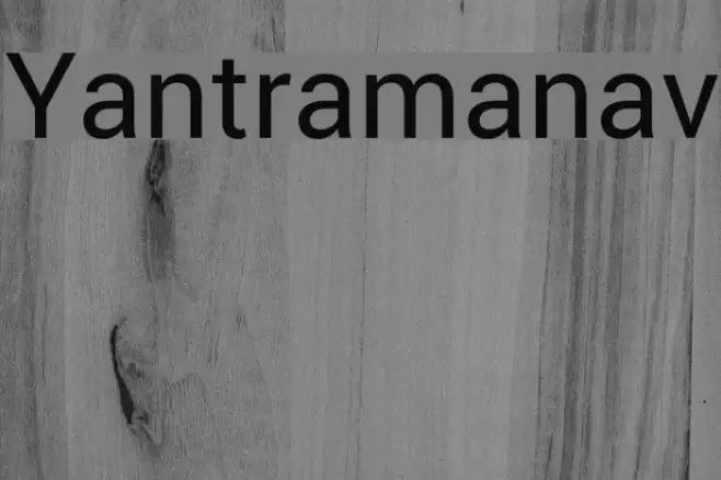 Yantramanav Font examples
