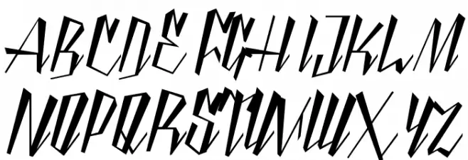 Yanty Script Demo Font Litere mari
