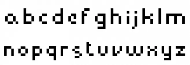 Yapix フォント 小文字