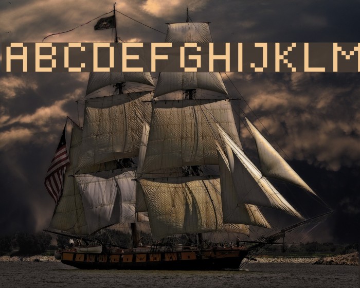 Yapix Font examples