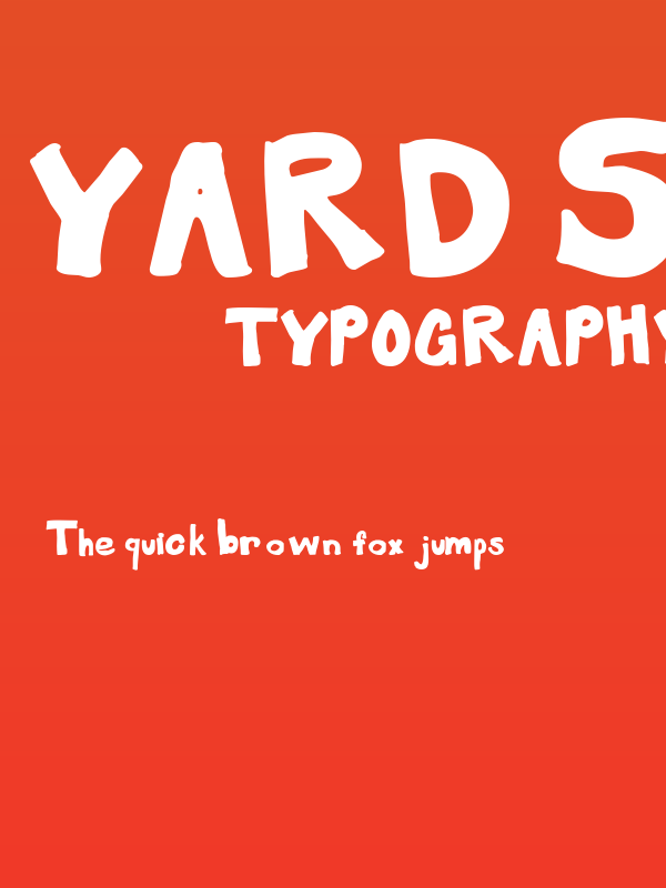 Yard Sale Regular Poster