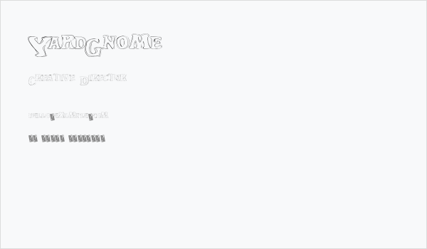 YardGnome Business Card