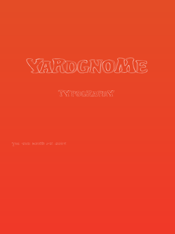 YardGnome Poster