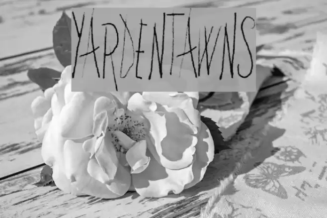 YardenTawns Font examples