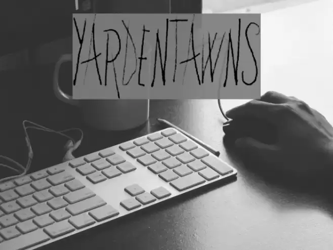 YardenTawns Font examples