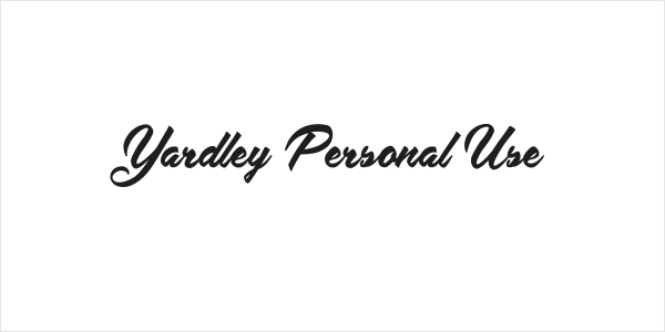 Yardley Personal Use Logo