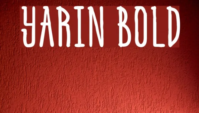 Yarin Bold Example 2
