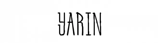 Yarin  font caratteri gratis