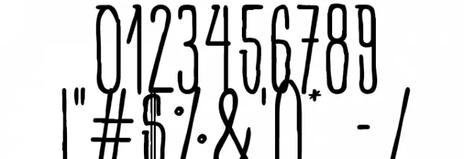 Yarin Font OTHER CHARS