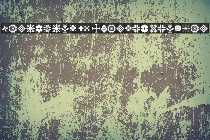 Yarndings 20 Charted Regular Example 3