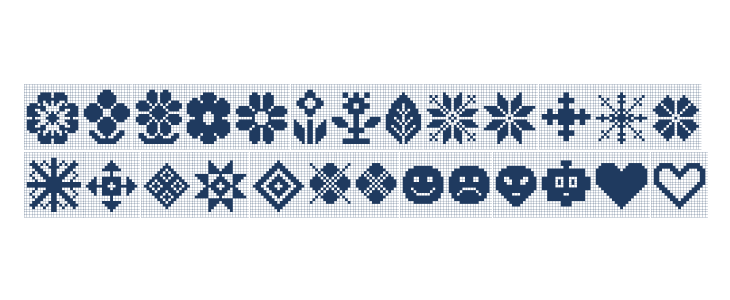 Yarndings 20 Charted Regular Lowercase