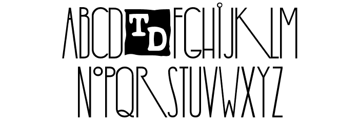 Yaroslav Trial Version Font LOWERCASE