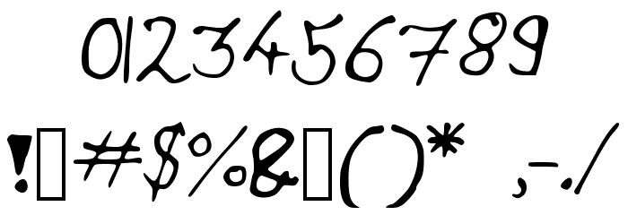 Yash_Jaiswal Font OTHER CHARS