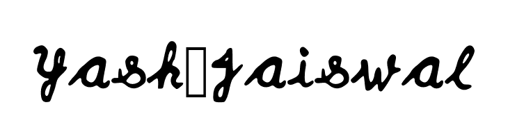 Yash_Jaiswal  Free Fonts Download
