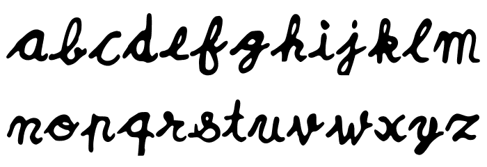 Yash_Jaiswal Font LOWERCASE