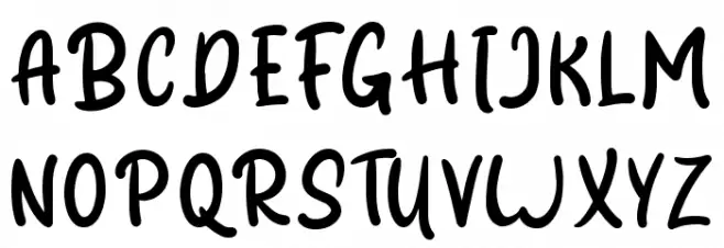Yasminda Regular Schriftart Groß