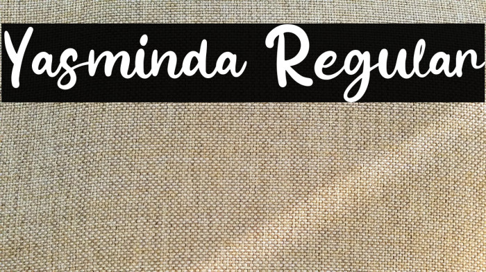 Yasminda Regular Example 1