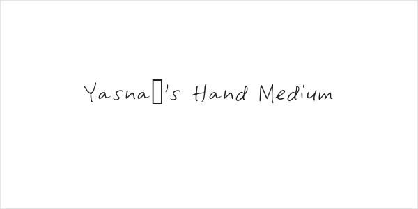 Yasna's Hand Medium Logo