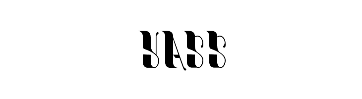 Yass  font caratteri gratis