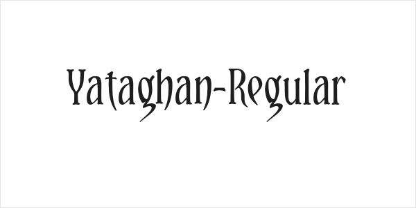 Yataghan-Regular Logo