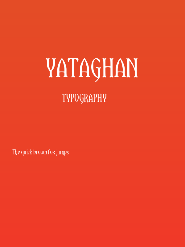 Yataghan Poster