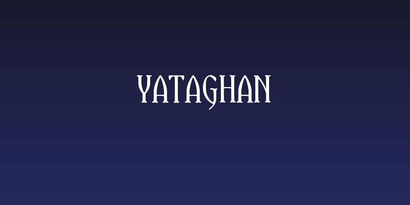 Yataghan Social Header