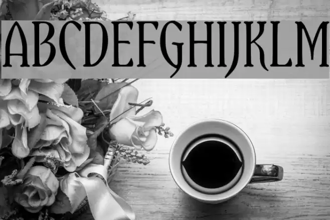 Yataghan Font examples