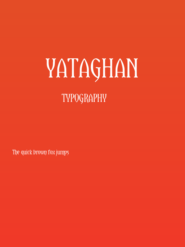 Yataghan Poster
