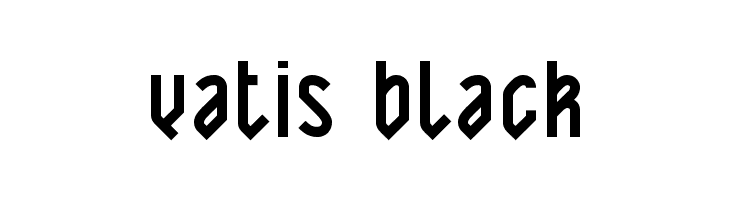 Yatis black Font