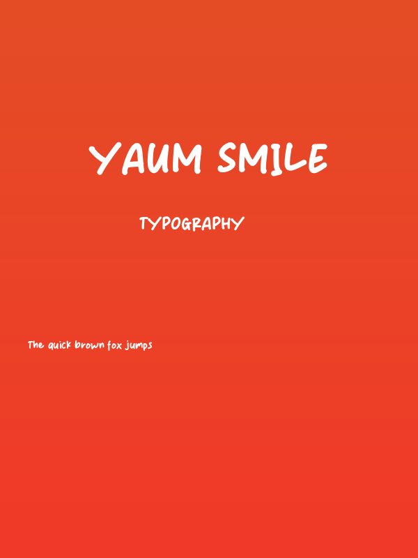 Yaum Smile Poster