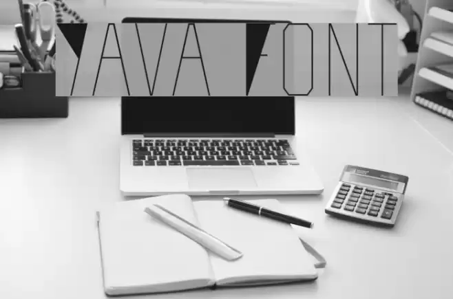 Yava Font examples