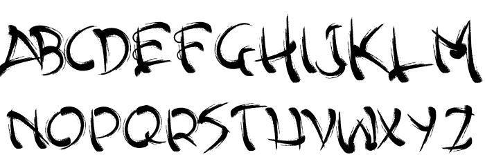 Yavato Demo Version Font LOWERCASE