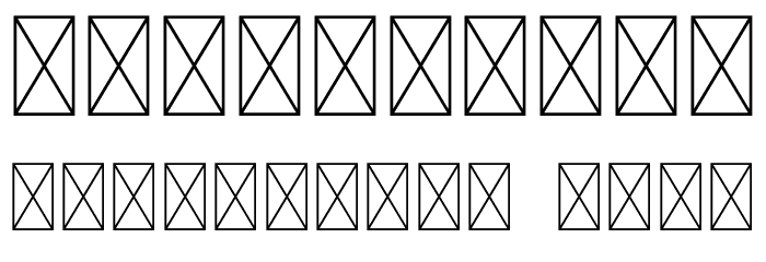 YavatoDemoVersionRegular Font OTHER CHARS